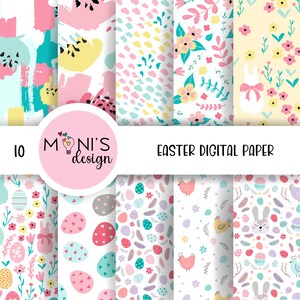 Easter Digital Paper | Easter Paper