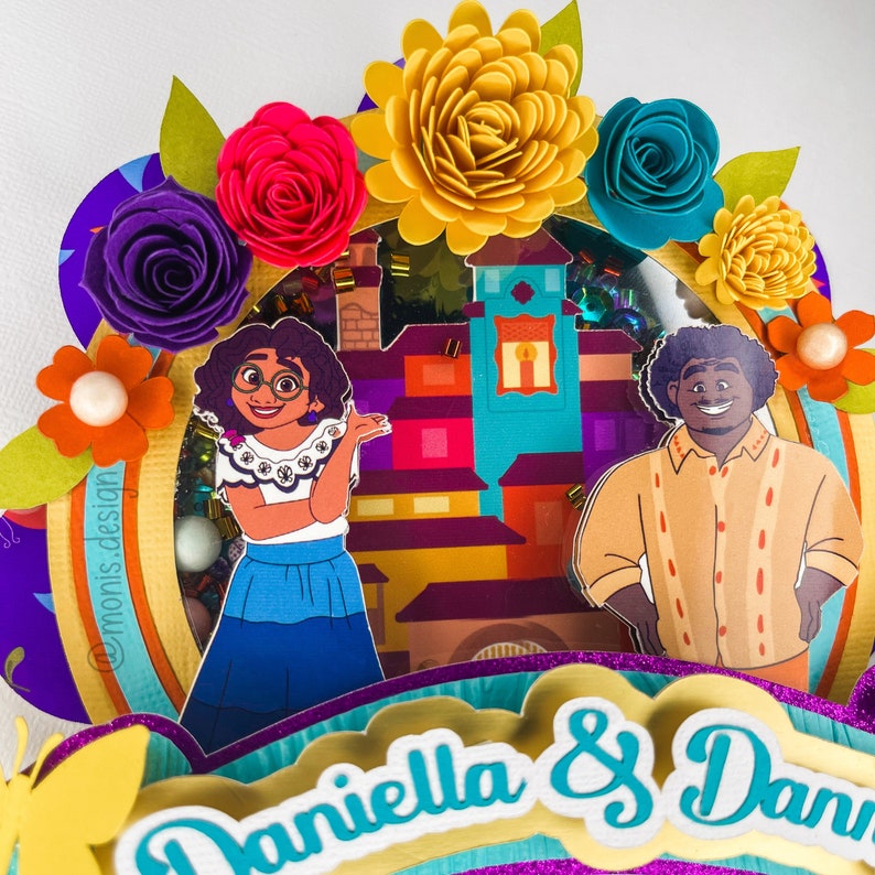 Encanto Cake Topper Encanto Centerpiece Cake Topper Etsy