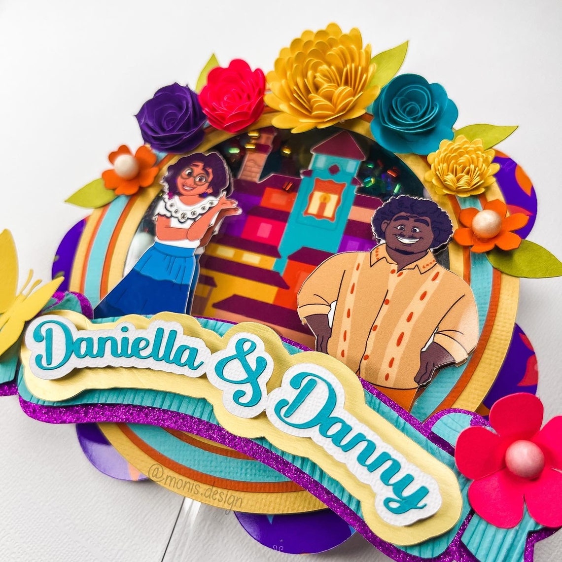 Encanto Cake Topper Encanto Centerpiece Cake Topper Etsy