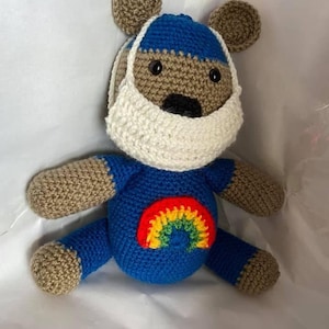 NHS teddy crochet pattern