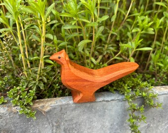 Fazant gesneden houten vogel houten dier