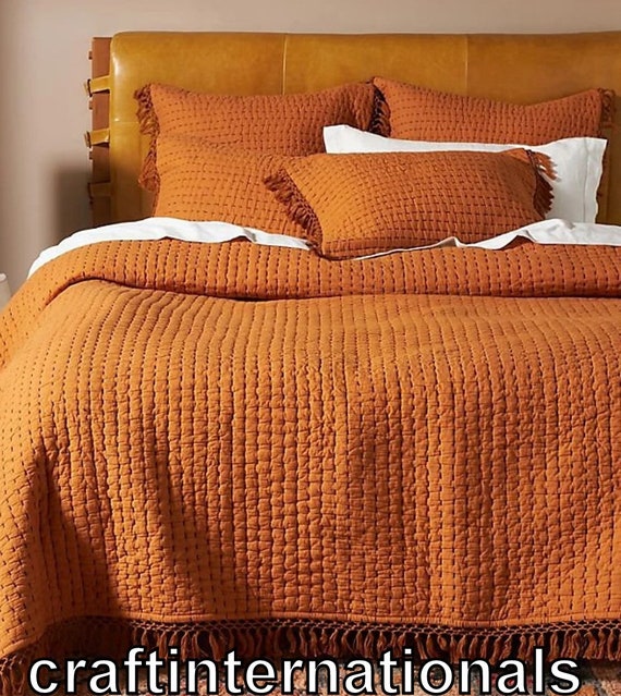 Padded Kantha Quilt Boho 