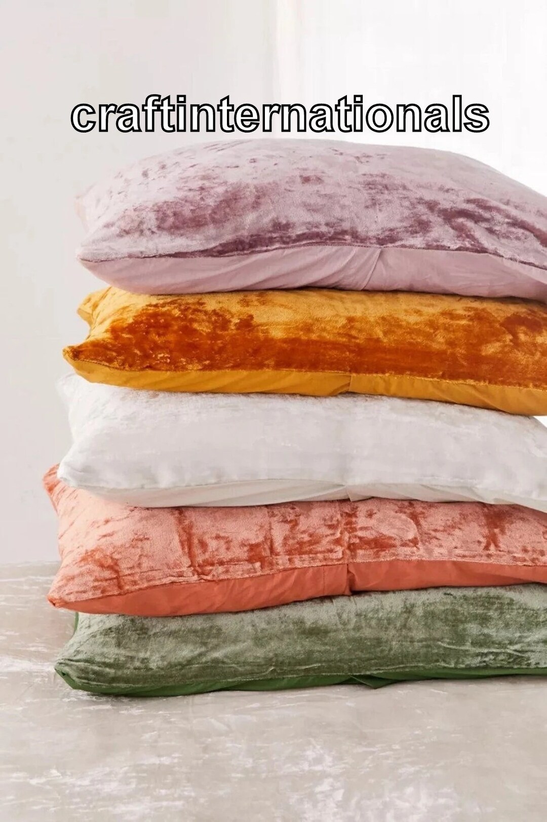 2 Pieces Luxury Velvet Pillow Cover Boho Cushion Cover Throw Etsy