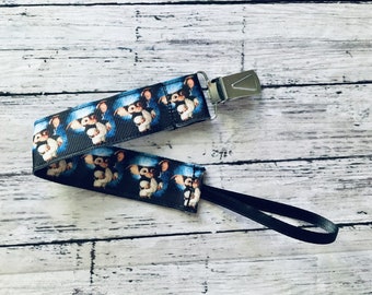 Spooky Little Monster Friend Pacifier Clip Baby Boy Girl