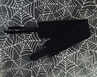 Fright Night Black Pacifier Clip Midnight Gothic Baby Girl Boy