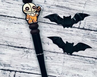 Halloween Spooky Horrors Trick For Treats Monster Writing Pen