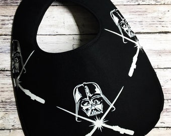 Dark War Of Stars Baby Bib Darkness Nightmare Goth Horror