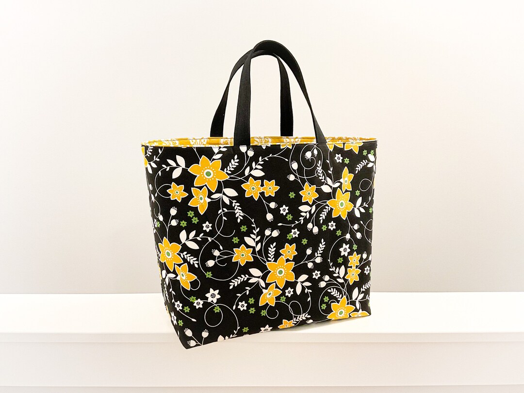 Basic Everyday Chubby Tote Bag Large Etsy