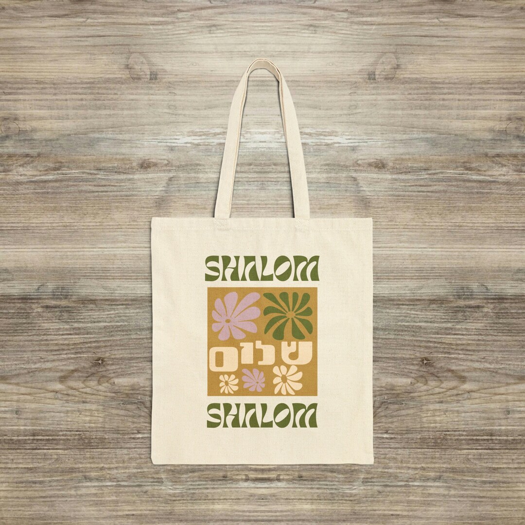 SHALOM☆SHALOM LOGO BAG Tote Bag Shalom City - Perfect for Daily Use In Support of