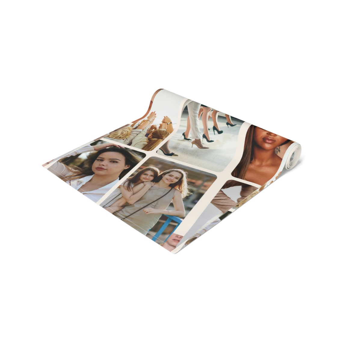 Custom Photo Collage Table Runner: A Stunning Personalized Event ...