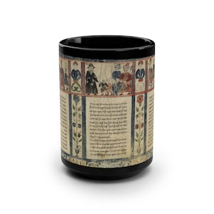 Purim  Mug, 15oz  , Amazing Purim gift Book of Esther Collect Rare & Antique Ester Style  /Esther Megillah Book of Esther