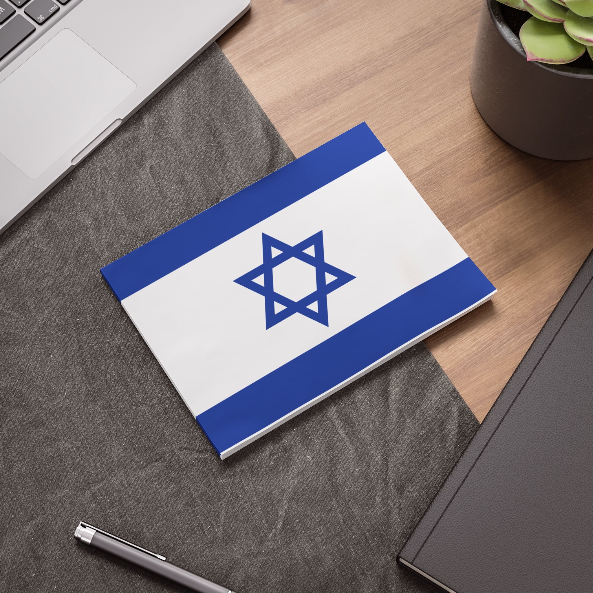 Israel flag  sticky notes , stand with Israel Note Pads , sticky note holder Post-it® Note Pads  Post-it Note adhesive