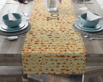 Custom Matzah  table runner , Passover Decor,  Passover  Decorations, Passover  Gift