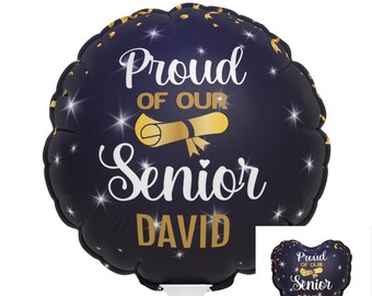 Senior Graduation Balloon, Outdoor Graduation Decoration, 2022   Graduating Senior Gift Personalized Balloon   Graduation