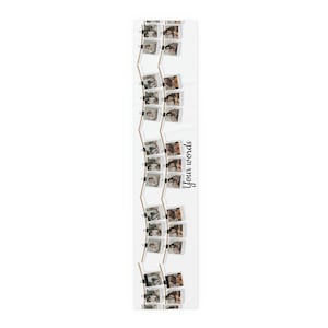 Personalized Photo Collage Table Runner, Custom Tablecloth image 6