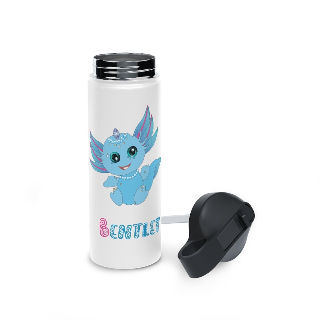 Axolotl Water Bottle Axolotl Cute Axolotl Gift Personalised Etsy Australia