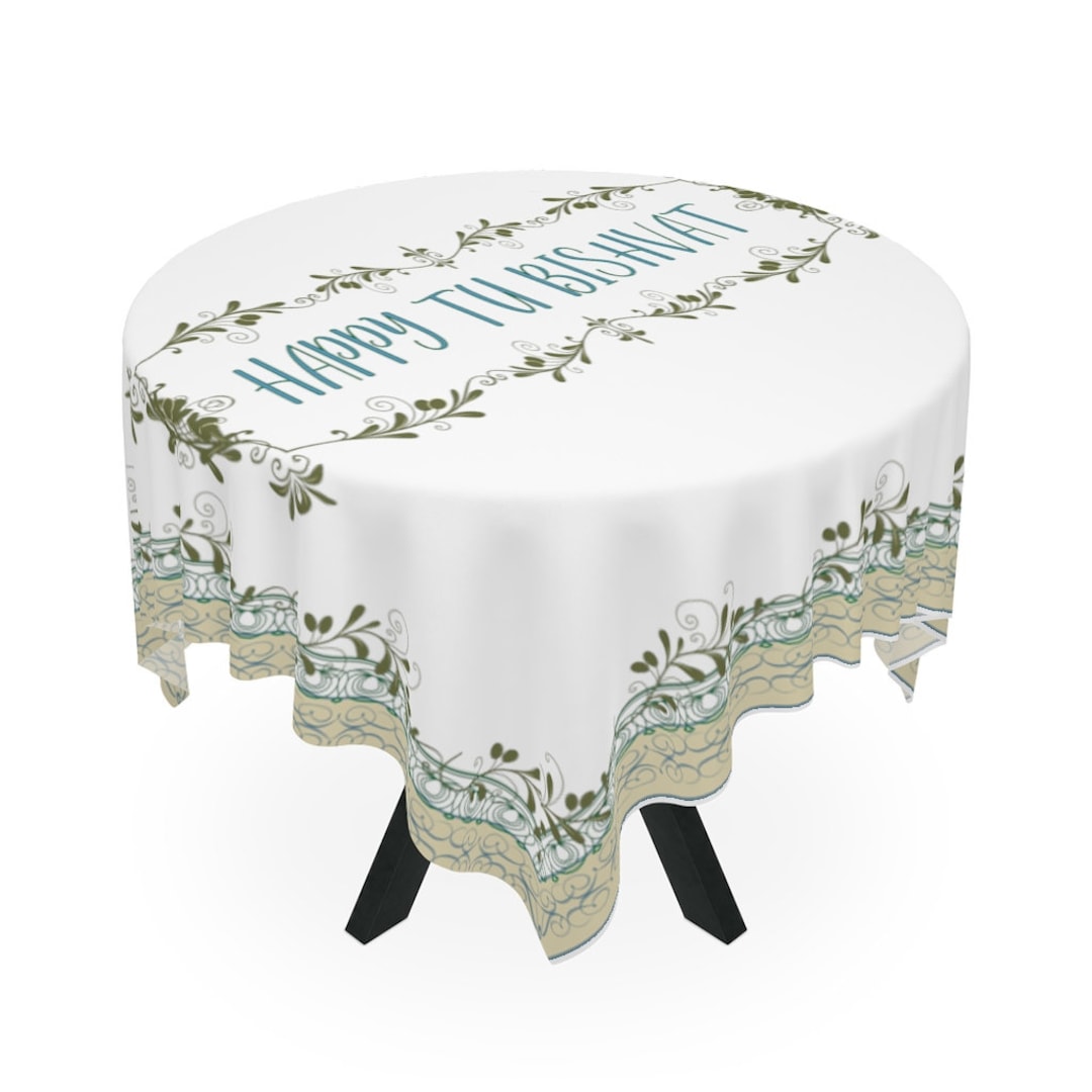 Tu B'shevat Tableware Tu B'shevat Collection GIFTS Jewish Tablecloths