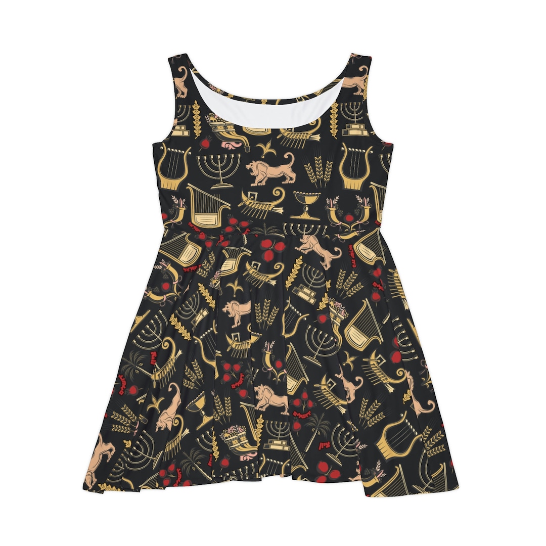 Moderne jodendomjurk, Joodse religieuze symbolen, mooie jurk