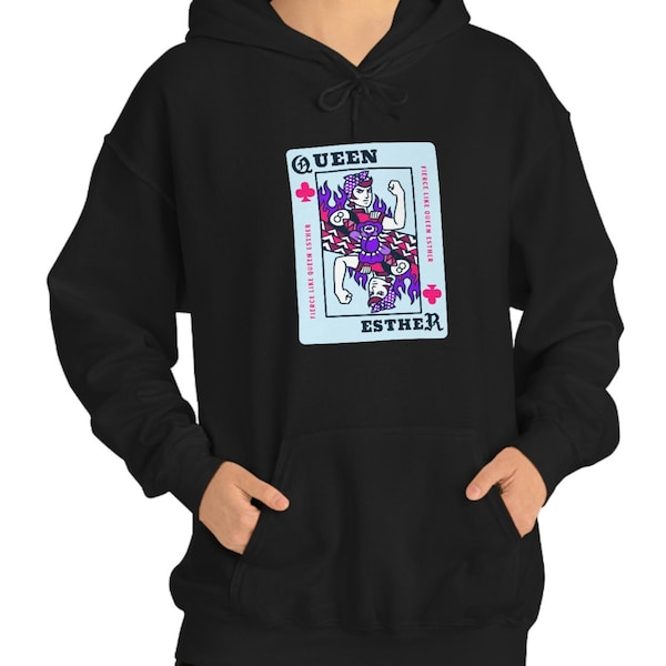 Queen Esther  feminist Hoodies -    - Purim   Sweatshirts & Hoodies,  Faith shirt