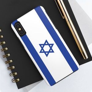 Flag of Israel Flag of IsraelTough Phone Cases