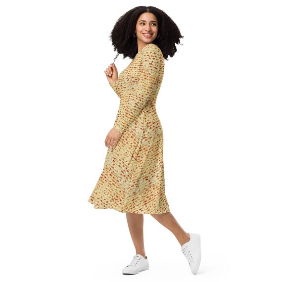 aje pelmet midi dress Rent AJE Serendipity Reflection Midi Dress (Champagne) – Dress for a Night