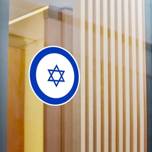 Israeli Flag Decals: Show Your Support Israel with Style Love israel israel flags Kiss-Cut Vinyl Decals Water, scratch and UV resistant