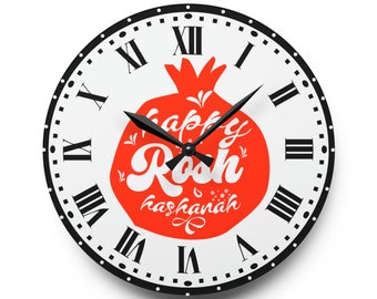 Welcome Rosh Hashanah with Our Shana Tova Wall Clock