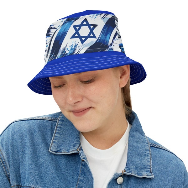 Israel Bucket Hat  , Stand with israel, lion of Israel , srael Flag Bucket Hat, I Stand With Israel Hat, Support Israel Hat