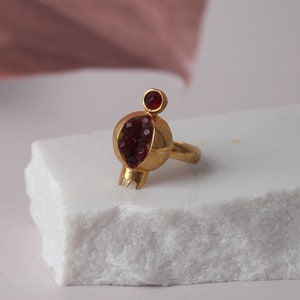 Pomegranate Ring, Pomegranate, Pomegranate Jewelry, Turkish Jewelry