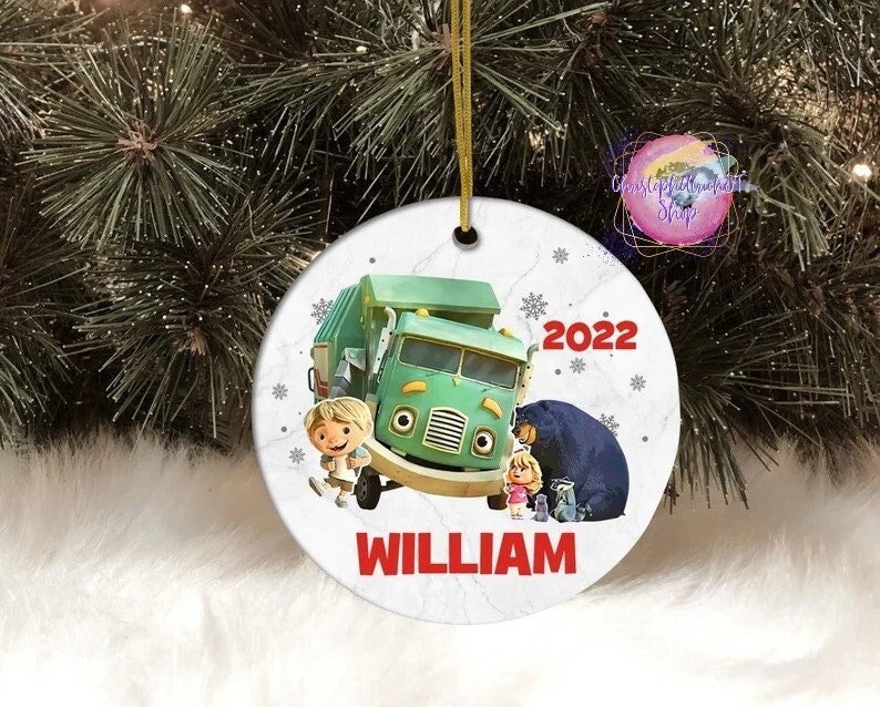 Discover Personalized Truck Ceramic Ornament