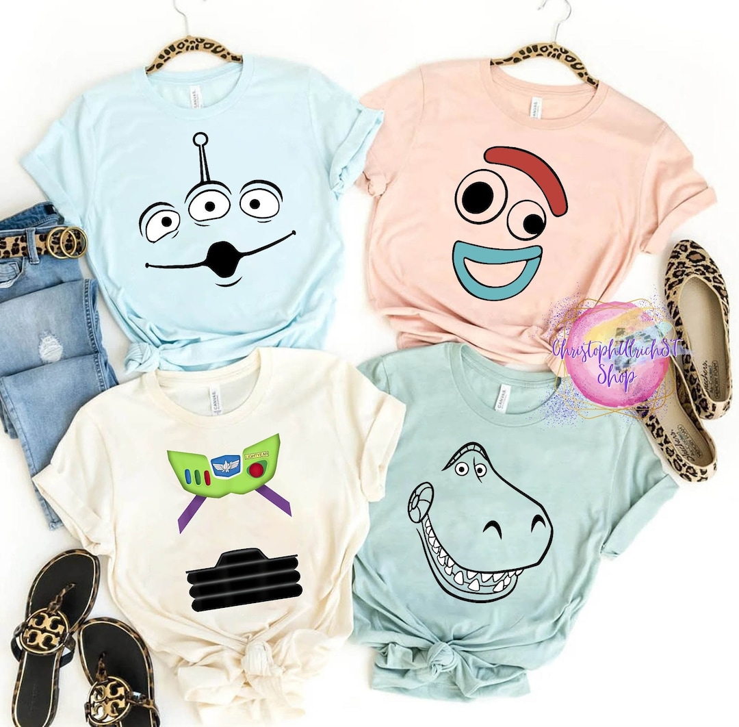 Toy Story Costume Shirt Toy Story Group Shirts Toy Story Etsy