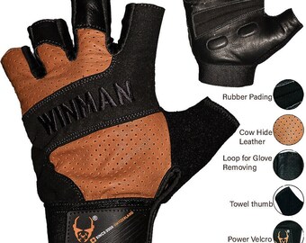 Details about GYM Weight Lifting Leather Gloves Gel Padded Strap Training Fitness Workout UK Details about GYM Weight Lifting Leather Gloves Gel Padded Strap Training Fitness Workout UK