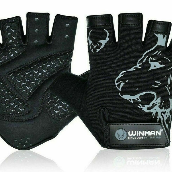 Power Lifting Gloves, Weight Lifting Gym Gloves, Lightweight Gym Gloves, Perfect Gift For Body Builders, Cycling Gloves