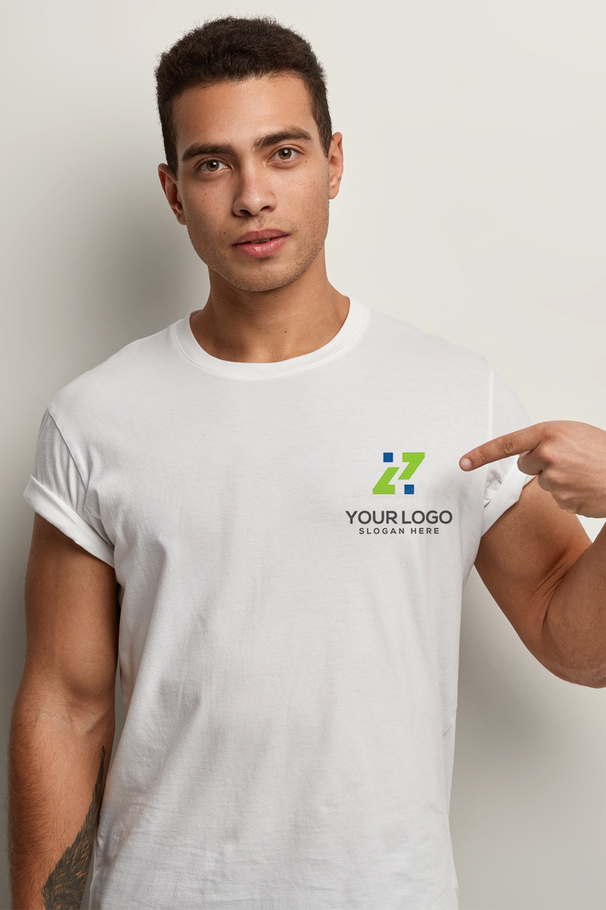 Full Color Custom Heat Transfer Company Logo Clothing Company Etsy