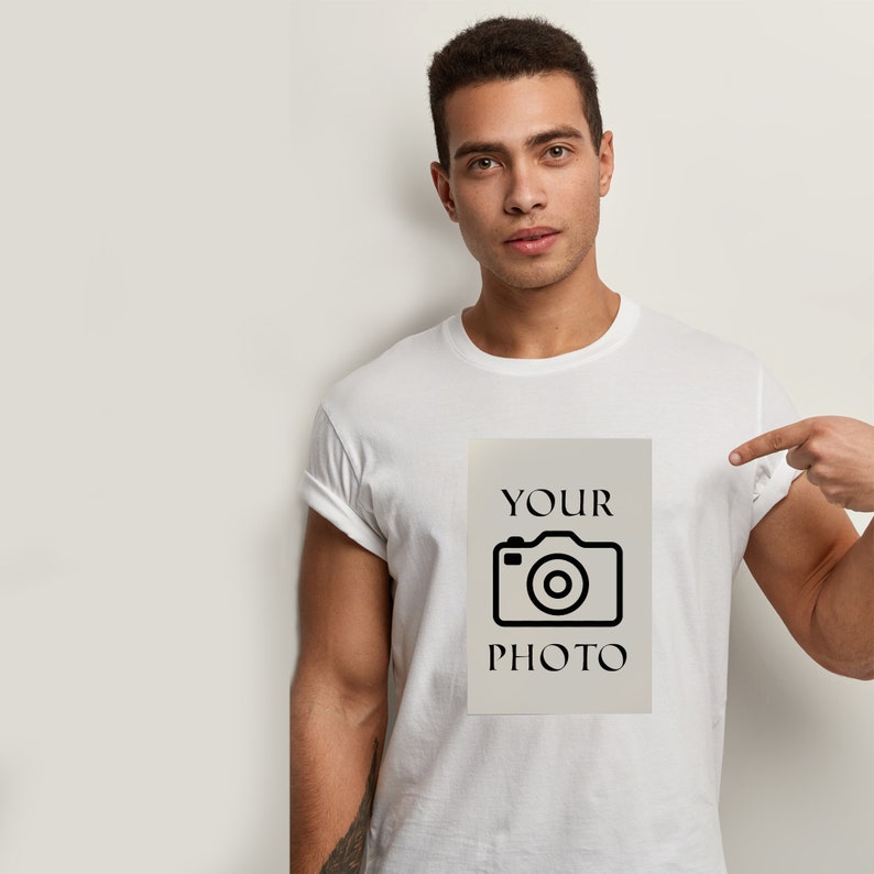 Personalised Photo / Image Iron on Tshirt Transfer Print Etsy