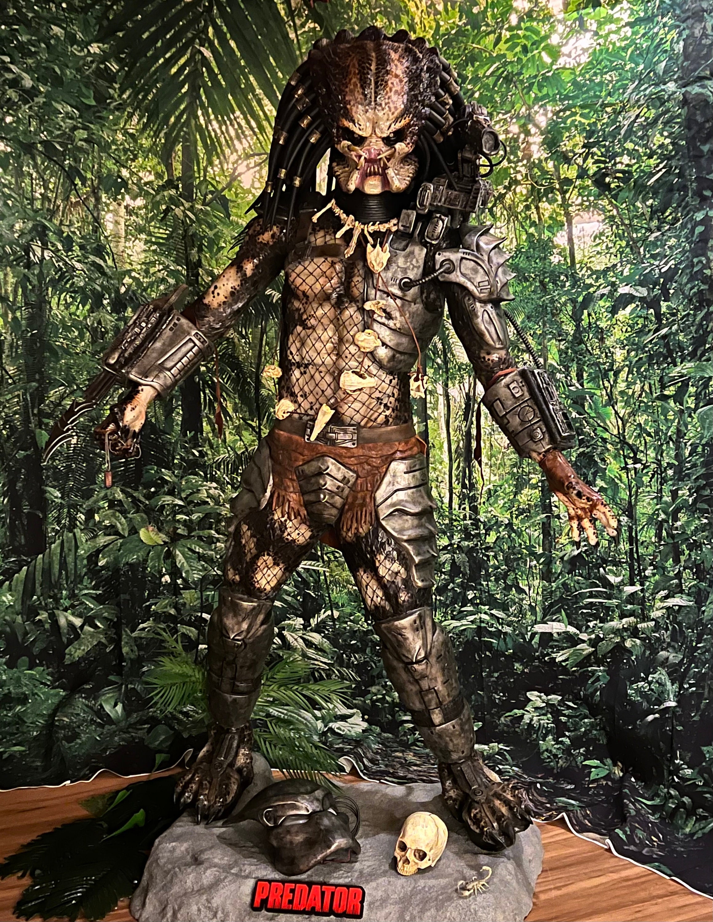 Predator Statue Display Full Size Etsy Australia