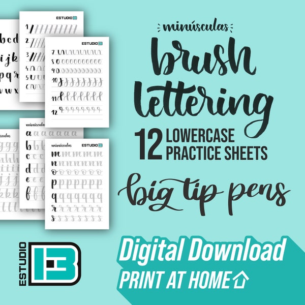 Bounce Lettering Worksheets / Plantillas De Bounce Lettering /bounce ...