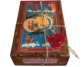 Dragons Tarot - Special Limited Edition in Wooden Box - Silver Cat Editions