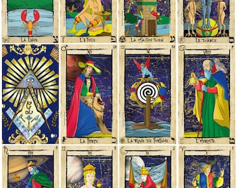 Tarot Liguria Piedmont - Tarocco Ligure Piemontese - Vito