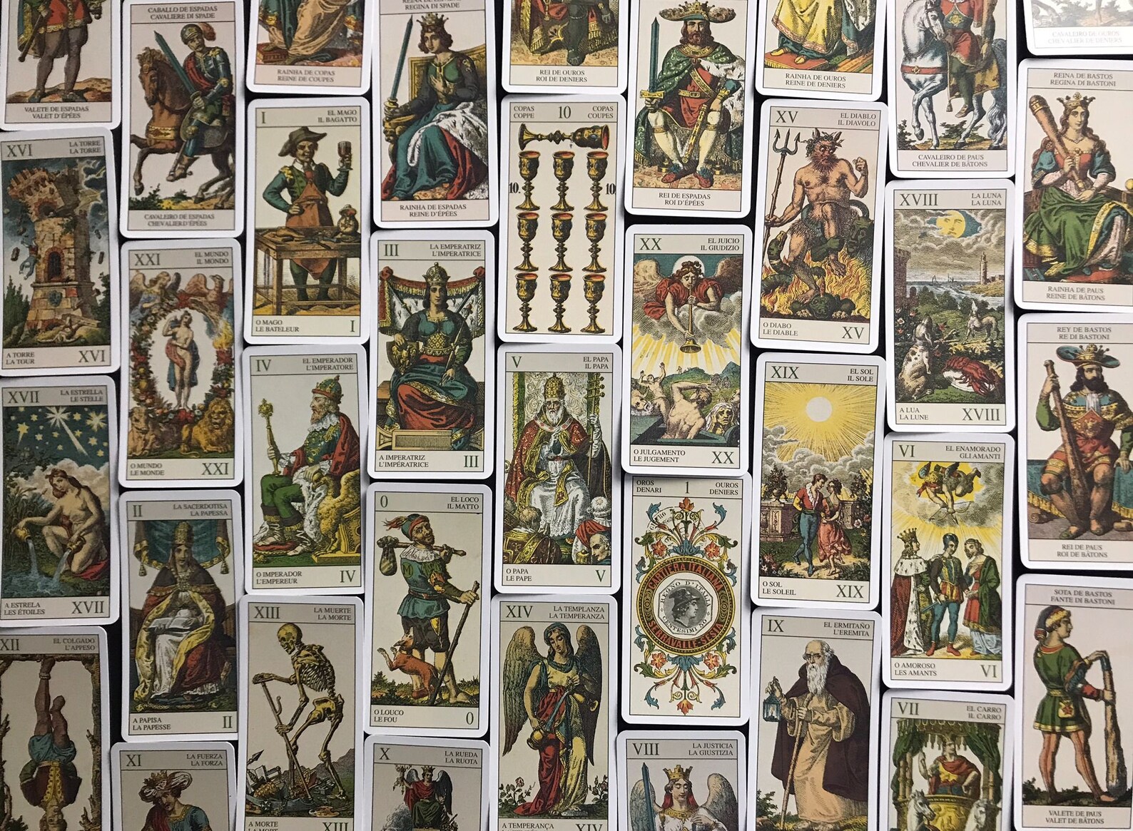 Tarot Ancient Italian Tarot Antichi Tarot Italiani 1880 F.lli
