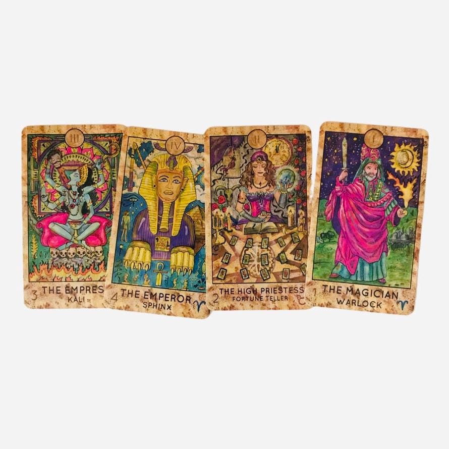 FANTASY WORLD TAROT Limited Edition Numbered of 890 Copies FANTASY WORLD TAROT Limited Edition Numbered of 890 Copies