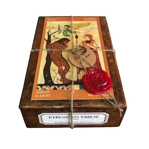 Etruscan Tarot - Special Limited Edition in Wooden Box - Silver Cat Editions