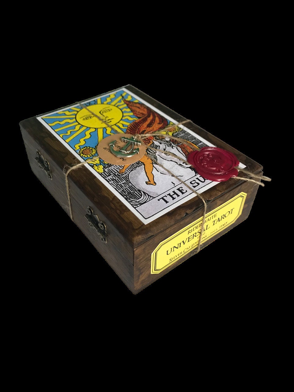 Universal Rider Waite Tarot Limited Edition in Wooden Box 2022 Silver ...