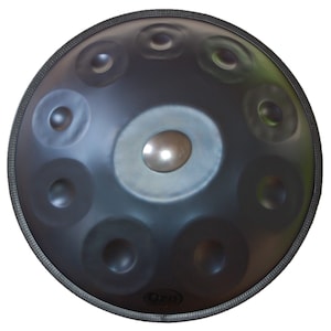 Handpan, ORO Handpan D-Moll Kurd 10 Töne, Steelpan, D-Minor, nitrierter Stahl