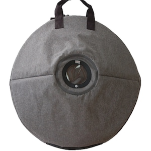 Handpan Softcase, Handpan Tasche, Handpan Tas, RE-PET recycling, HCT Case, Grau