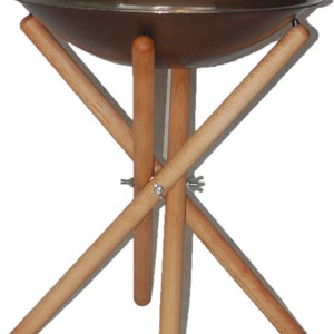 Handpan Stand Soporte de madera Handpan soporte de madera