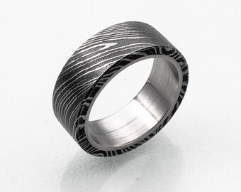 Best Quality Free Gift Box Stainless Steel 7mm Brushed Band Best Quality Free Gift Box Stainless Steel 7mm Brushed Band