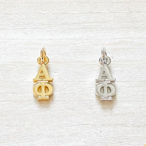 Alpha Phi Sorority Greek Lavalier Pendant (APhi, ΑΦ)