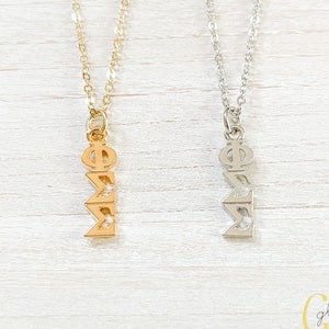 So sorority blue necklace deals