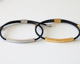 Sigma Sigma Sigma Sorority Greek Adjustable Rope Bracelet (Tri Sigma, ΣΣΣ)